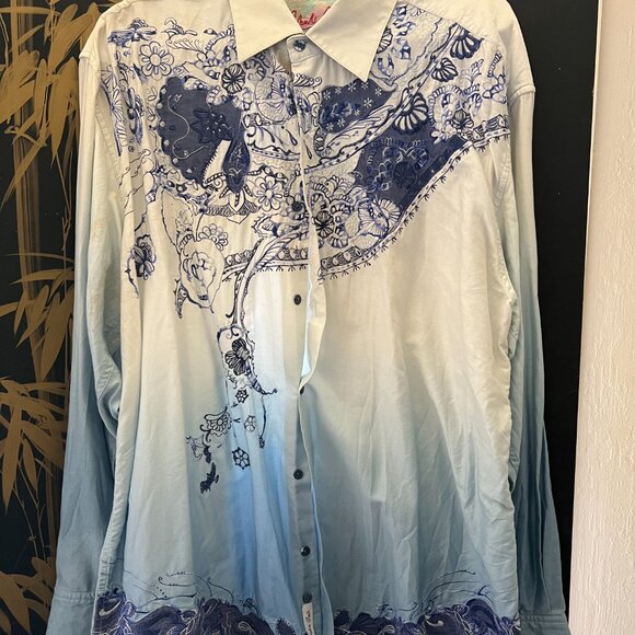 Robert Graham Limited Edition Blue - Picture 1 of 12